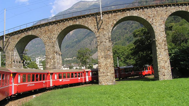 Bernina Express (Foto: SWR, SWR - Wolfgang Drichelt)