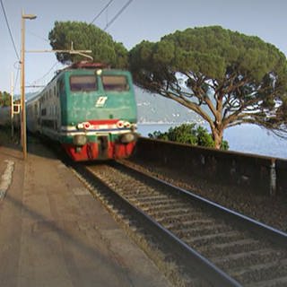Mit dem Zug zwischen Fels und Meer - Eisenbahnen an der Ligurischen Küste (Foto: SWR, Harald Kirchner)