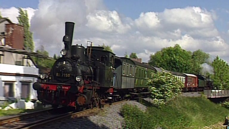 Die Odenwaldbahn (Foto: SWR)