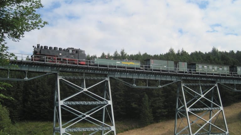 Bahn-Impressionen aus Sachsen (Foto: SWR, Susanne Mayer-Hagmann)