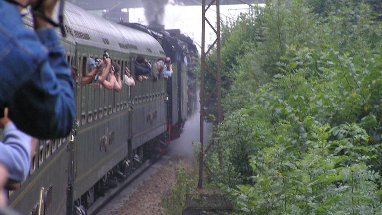 Impressionen der 15 Jahre Eisenbahn-Romantik-Sonderfahrt (Foto: SWR, Wolfgang Drichelt)