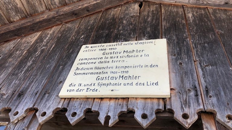 14. Gustav Mahler arbeitete in seinem Urlaub. Wandern und Fahrradfahren liebte er aber auch. Mit der Bahn fuhr er auch weiter in die Dolomiten. (Foto: SWR, Kirsten Ruppel)