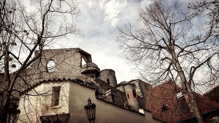 Die Burg Schreckenstein (Střekov) soll ein ganz besonderes Gespenst besessen haben. (Foto: SWR, Grit Merten)