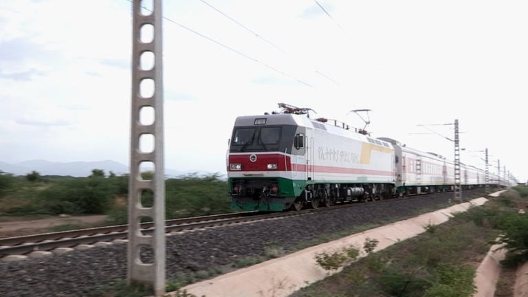 Acht Stunden braucht der Zug von Addis nach Djibouti, fahrplanmäßig. (Foto: SWR, Rüdiger Lorenz)