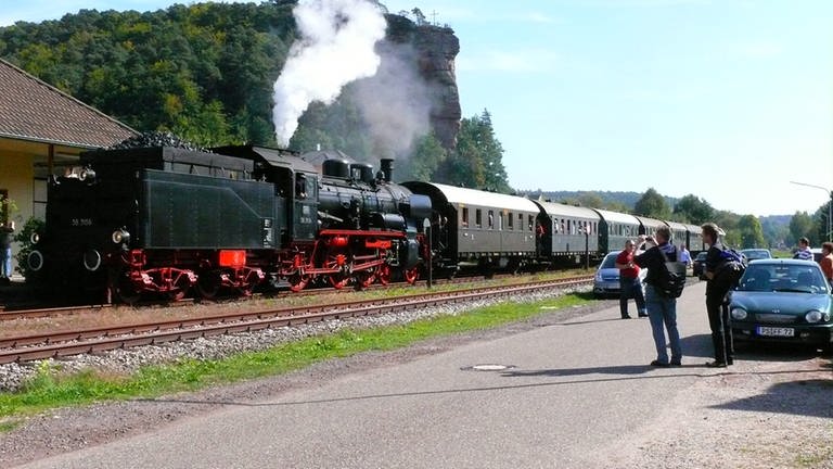 Eisenbahn vor 50 Jahren (Foto: SWR)