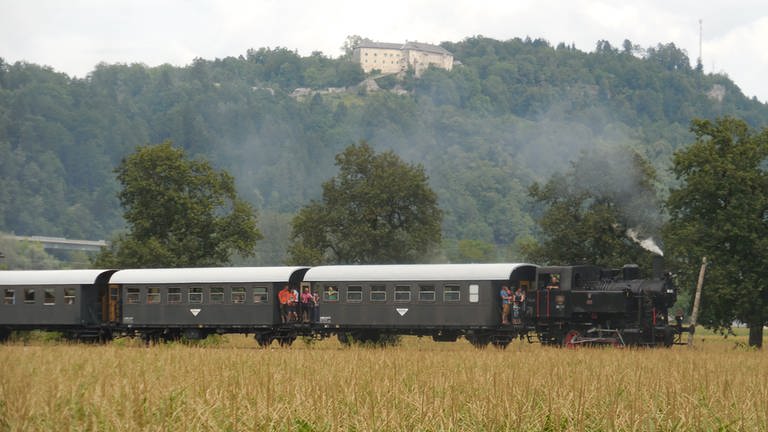 Herbert Tschudnig, Gründungsmitglied „Nostalgiebahnen in Kärnten“ sagt zur vereinseigenen Strecke: