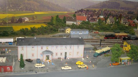 Bahnhof Stockheim im Modell