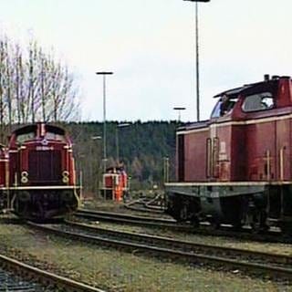 Drei Lokomotiven tragen noch den Originallack der 60er Jahre. (Foto: SWR, SWR -)
