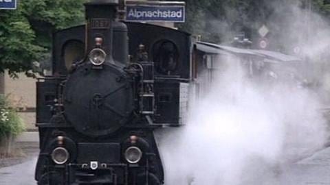 264 Zahnradlokomotive der Rothornbahn