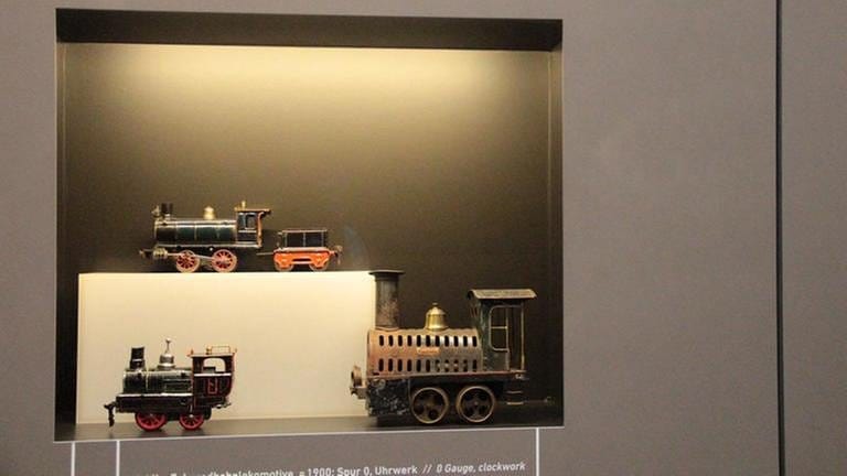 Diese 3 Lokomotiven sind aus den Jahren des beginnenden 20. Jahrhunderts und zählen mit zu den ältesten Stücken der Sammlung (Foto: SWR, SWR - Wolfgang Drichelt)
