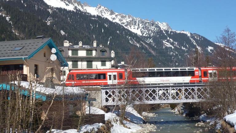 Mont-Blanc Express in Chamonix (Foto: SWR, SWR -)