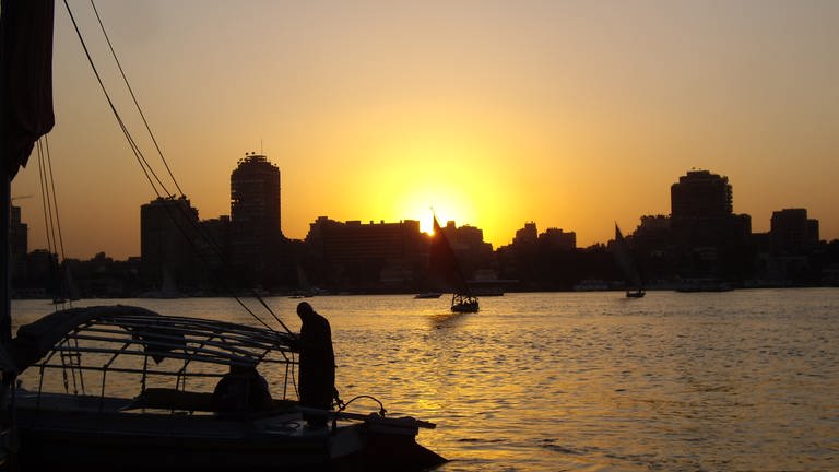 Morgenstimmung im Nildelta (Foto: SWR, Alexander Schweitzer)