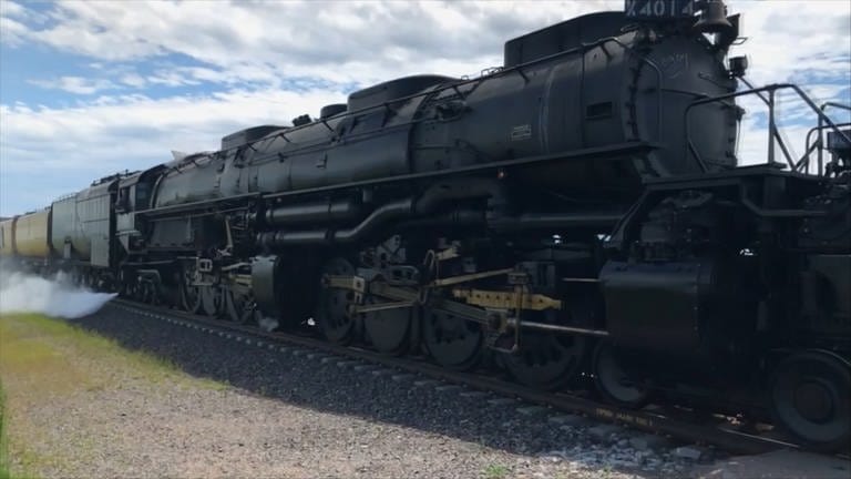 Diese Lok hat mehr als 6.000 PS – es war die stärkste Lokomotive, die je gebaut und 2019 restauriert wurde. (Foto: SWR, LookFilm / Claus Räfle)