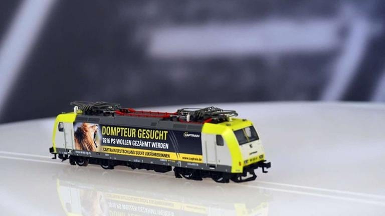 Die Baureihe 185 gibt es von Kühn als Captrain Lok „Domteur gesucht“ für TT Bahner. (Foto: SWR, SWR - Harald Kirchner)