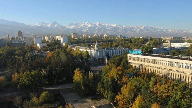Almaty ist eine Millionenstadt und wirtschaftliches Zentrum Kasachstans. (Foto: SWR, SWR - Harald Kirchner)