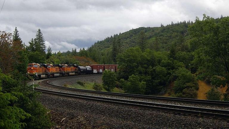 Güterzug mit 3 Lokomotiven (Foto: SWR, SWR - Alexander Schweitzer)