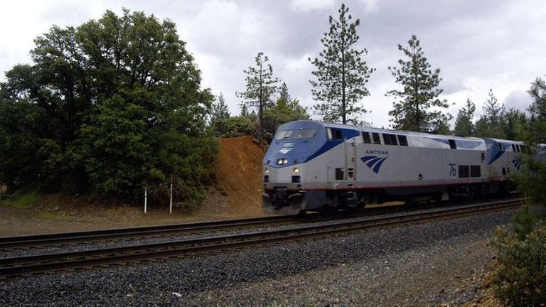Amtrak auf dem Weg nach Chicago (Foto: SWR, SWR - Alexander Schweitzer)