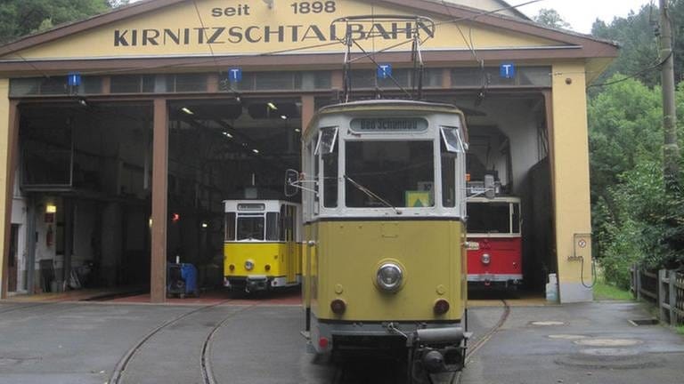 Depot der Kirnitzschtalbahn (Foto: SWR, SWR - Susanne Mayer-Hagmann)