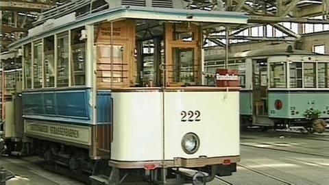 Vom Straßenbahnmuseum Zuffenhausen aus herrliche Straßenbahn-Oldtimer-Fahrten unternommen werden. (Foto: SWR, SWR -)
