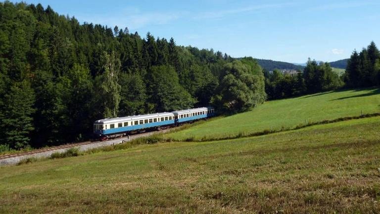 Wanderbahn Richtung Viechtach (Foto: SWR, SWR - Alexander Schweitzer)