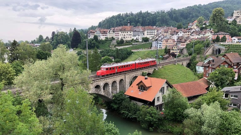 Brücke über die Thur bei Lichtensteig im Kanton St. Gallen (Foto: SWR, SWR - Alexander Schweitzer)