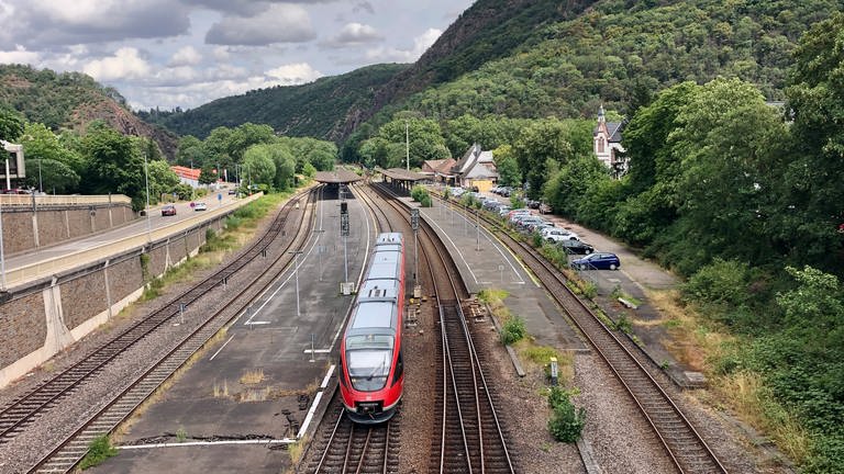 Die DB verkehrt in Bad Münster am Stein mit ganz unterschiedlichen Regionalzügen.