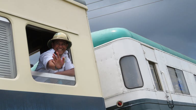 Die North Borneo Railway verabschiedet sich.