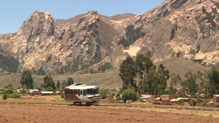 Auch in Bolivien leuchtet der Mercedesstern