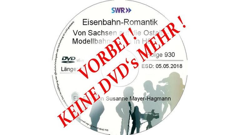 Vorbei - keine DVD's mehr (Foto: SWR, SWR -)
