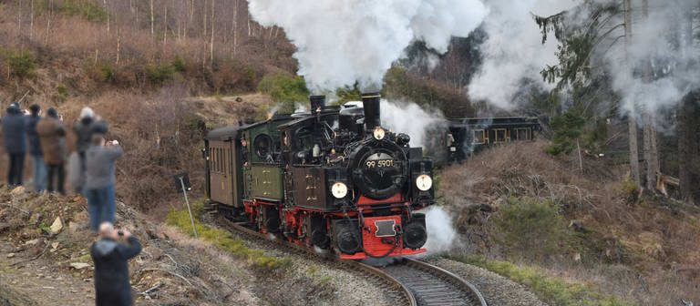 Februar (Kalender 2022): Folge 404: Harz-Dampf (Foto: SWR, Hagen von Ortloff)
