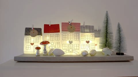 beleuchtetes Lichterhaus (Foto: Laura Wilhelm)