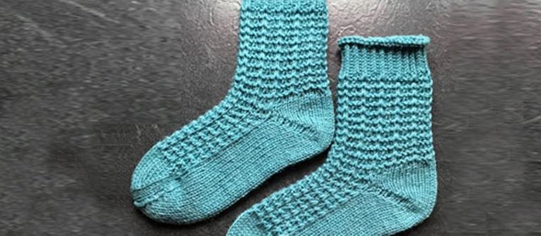 Socken rechts links Muster (Foto: Tanja Steinbach -)