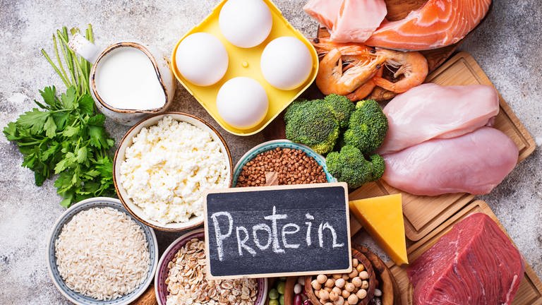 Eiweiß-Produkte - Protein-Lieferanten (Foto: Colourbox)