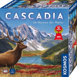Spiel-Cover "Cascadia" (Foto: Kosmos Verlag)