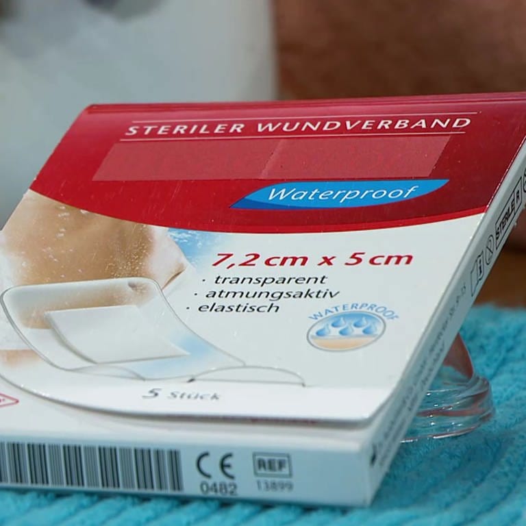 Pflaster-Verpackung (Foto: SWR)