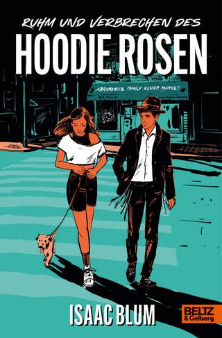 Buchcover "Zum Ruhm und Verbrechen von Hoodie Rosen"