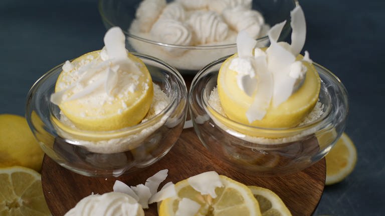 Zitronencreme-Dessert (Foto: SWR)