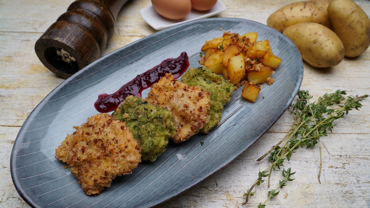 Schnitzel auf zweierlei Art - Rezepte - Kaffee oder Tee - TV