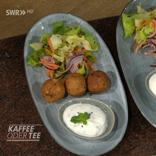 Falafel mit Minzjoghurt (Foto: SWR)