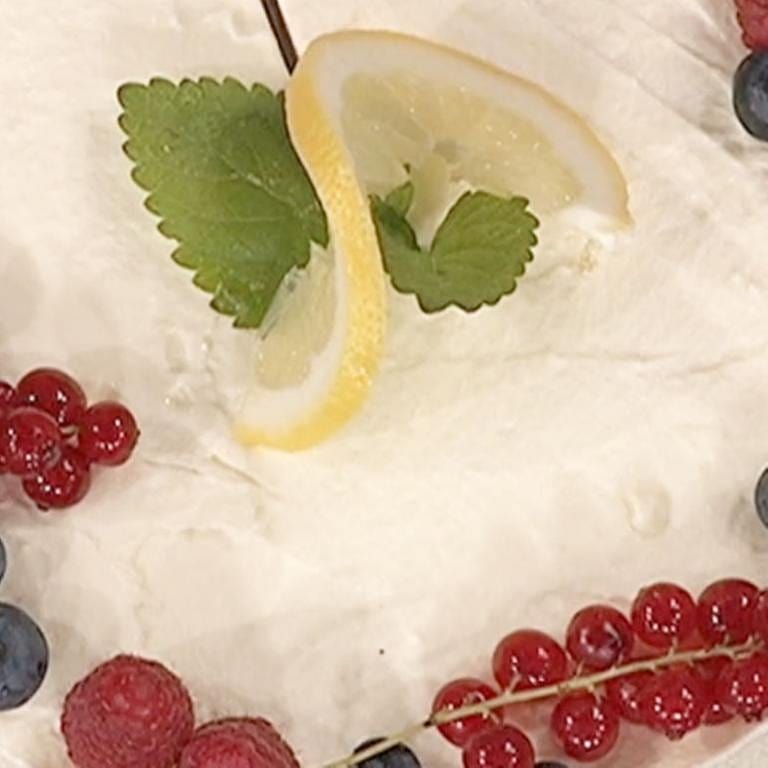 Zitronen-Joghurt-Torte (Foto: SWR, SWR -)