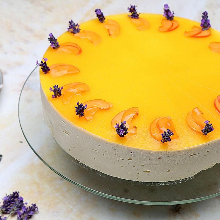 Aprikosen-Lavendel-Torte (Foto: SWR, SWR -)