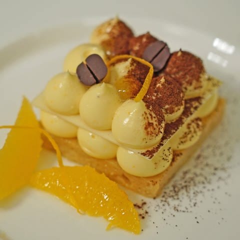 Orangen-Tiramisu Desserttörtchen (Foto: SWR)