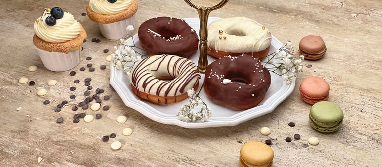 Donuts für den Sweet Table  (Foto: SWR)