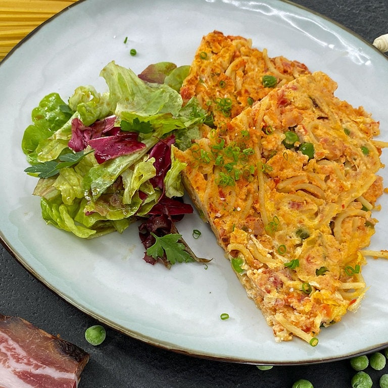 Spaghetti Omelett Mit Schinken - Rezepte Suchen