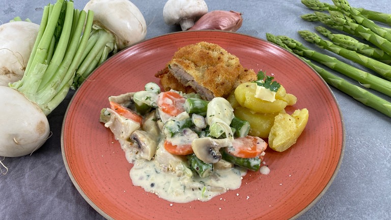 Leipziger Allerlei mit Schnitzelchen - Rezepte - Kaffee oder Tee - SWR ...
