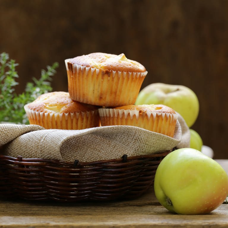 Apfel-Muffins (Foto: Colourbox)