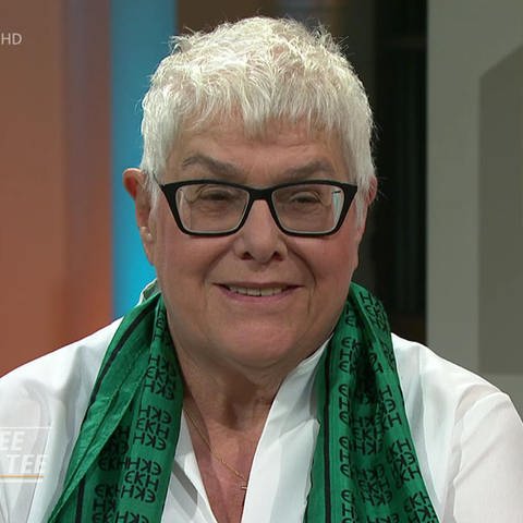 Doris Bregenzer-Heilmann, ehrenamtlich "Grüne Dame" im Robert-Bosch-Krankenhaus in Stuttgart (Foto: SWR)