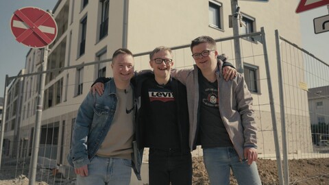 Yannik, Tim und Jakob haben Trisomie 21 und gründen eine WG (Foto: SWR)