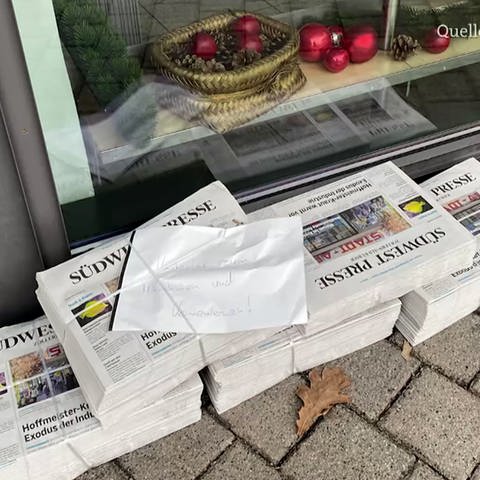 Zeitungen (Foto: SWR)