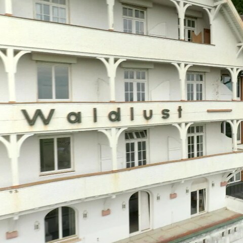 Waldlust Hotel damals (Foto: SWR)